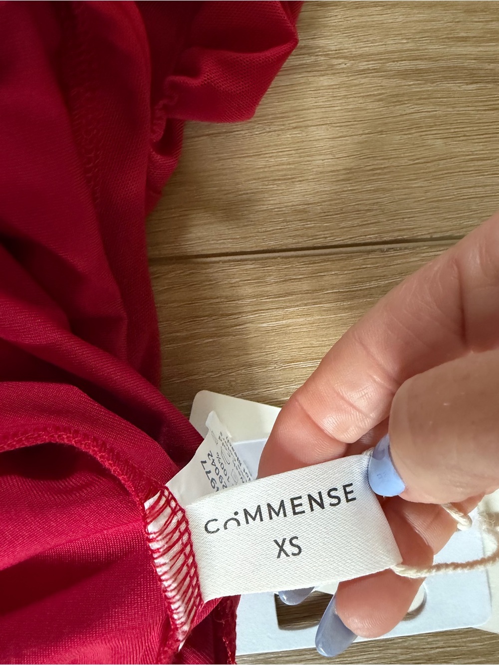Commense Ruched Asymmetrical Berry Pink Sleeveless Top NWT - Picture 5 of 5